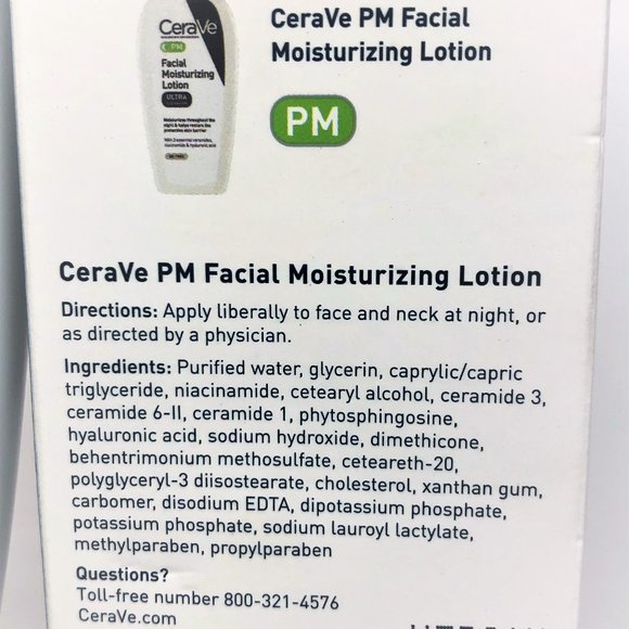 NEW-BUNDLE-Waterproof Removing Micellar Cleanser & CeraVe PM Moisturizer-SEALED! - Picture 6 of 8